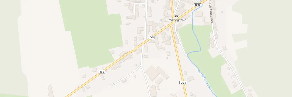 Plan du 1 Che de la Croix à Brinon-sur-Beuvron