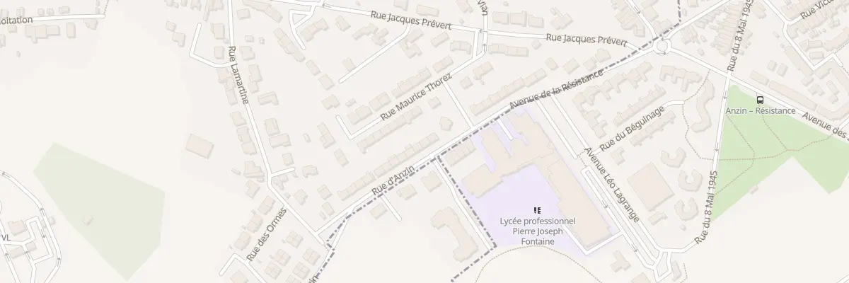 Plan du 29 Rue d’Anzin à Petite-Forêt