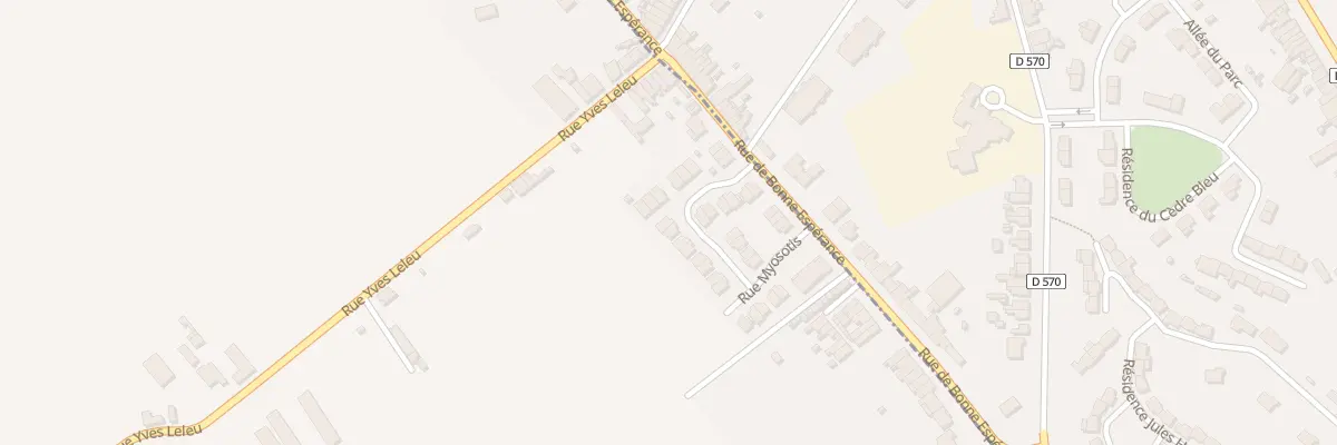Plan du 14 Rue des Mimosas à Petite-Forêt
