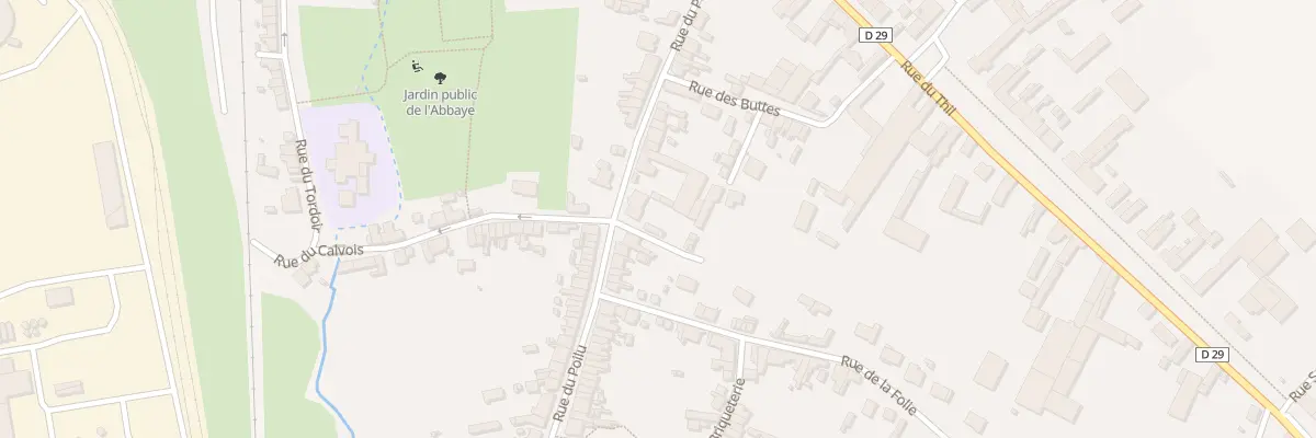 Plan du 29 Rue du Poilu à Origny-Sainte-Benoite