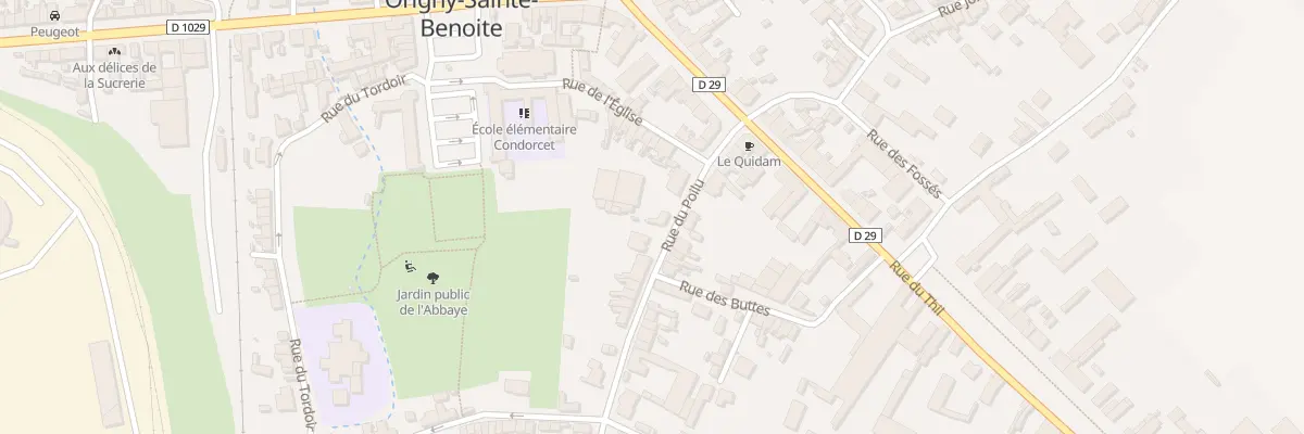Plan du 8 Rue du Poilu à Origny-Sainte-Benoite