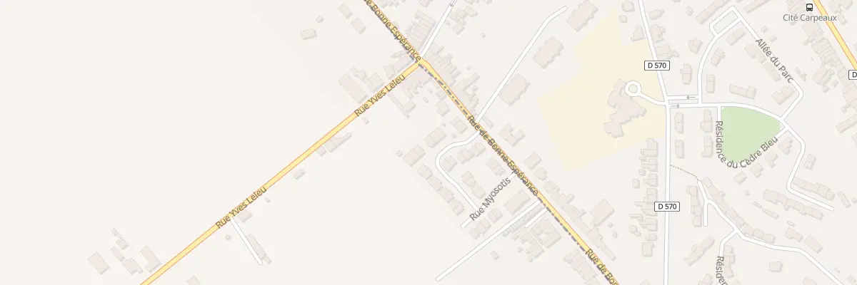 Plan du 6 Rue des Mimosas à Petite-Forêt