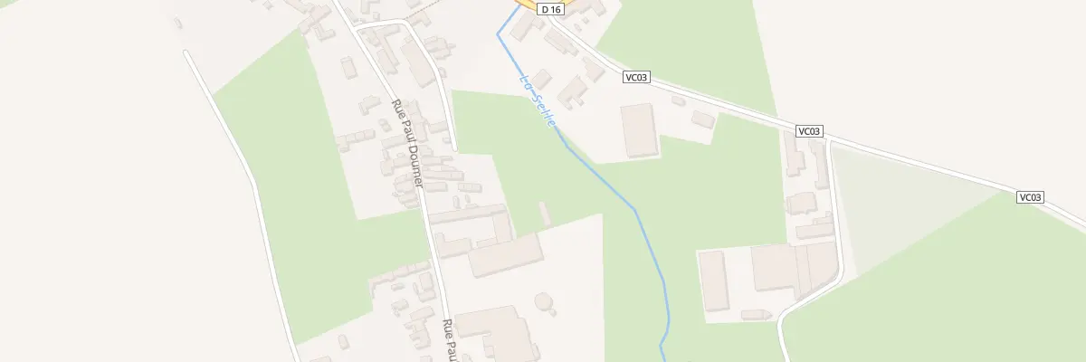 Plan du 21 Rue Paul Doumer à Briastre