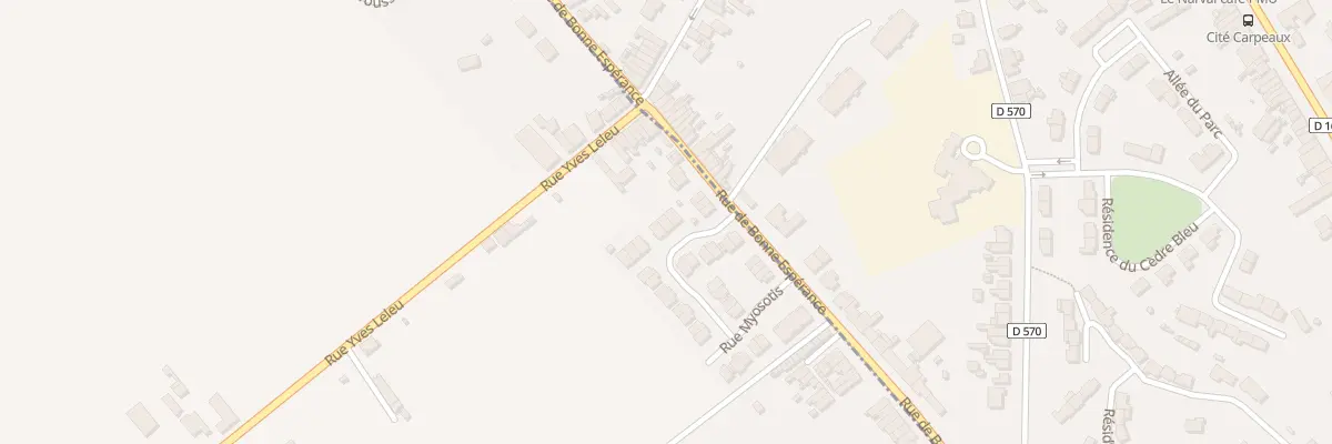 Plan du 4 Rue des Mimosas à Petite-Forêt