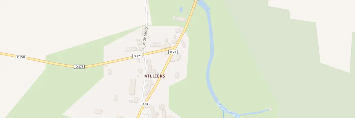 Plan du 33 Villiers à Beuvron