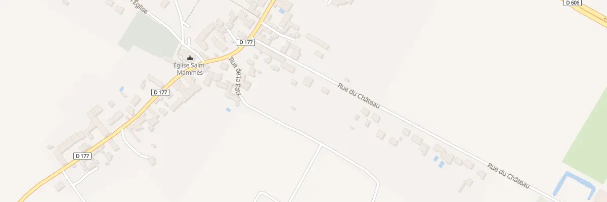 Plan du 10 Rue du Château à Charmoy