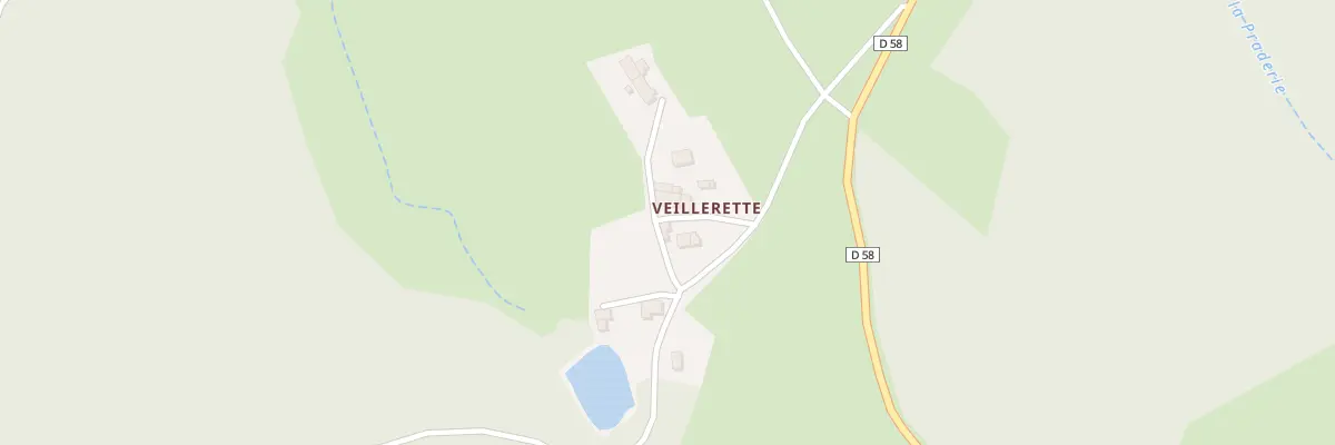 Plan du 5087 Viellerette à Condat-lès-Montboissier