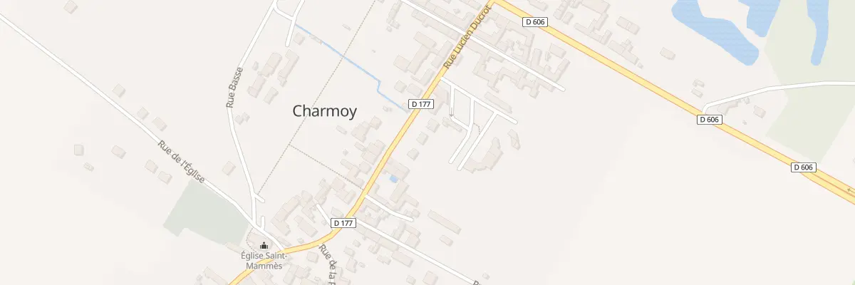 Plan du 9 Rue Lucien Ducrot à Charmoy