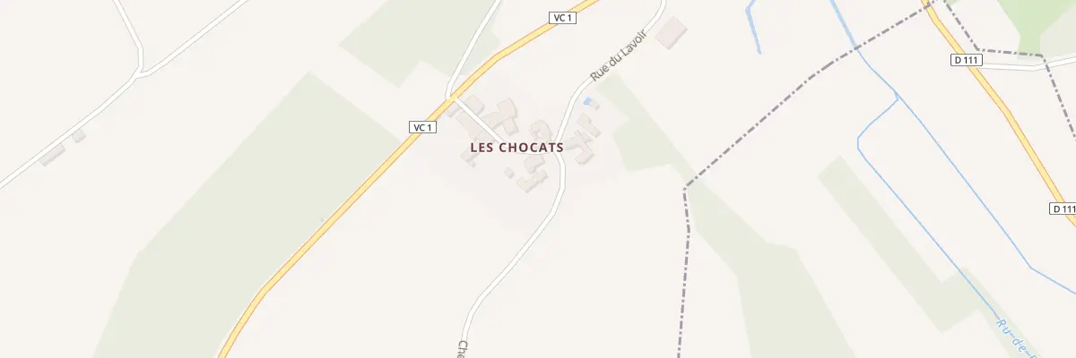 Plan du 8 Rue du Lavoir à Coulangeron
