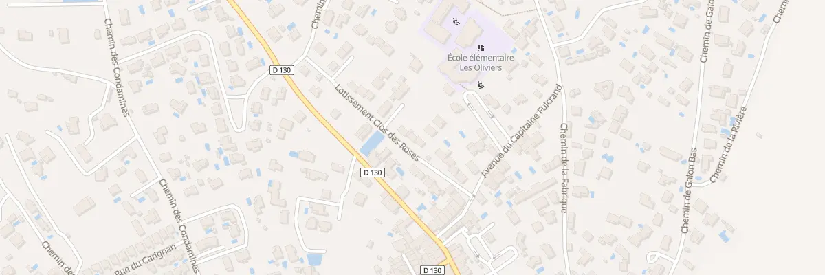 Plan du 8 Lot Le Clos des Roses à Canet