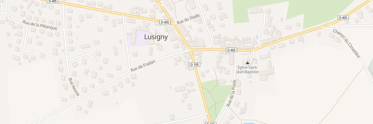 Plan du 77 Av de la Rénovation à Lusigny