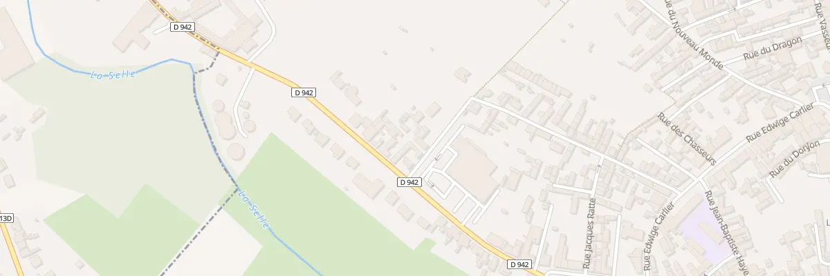 Plan du 5 Rue de la Fabrique à Solesmes