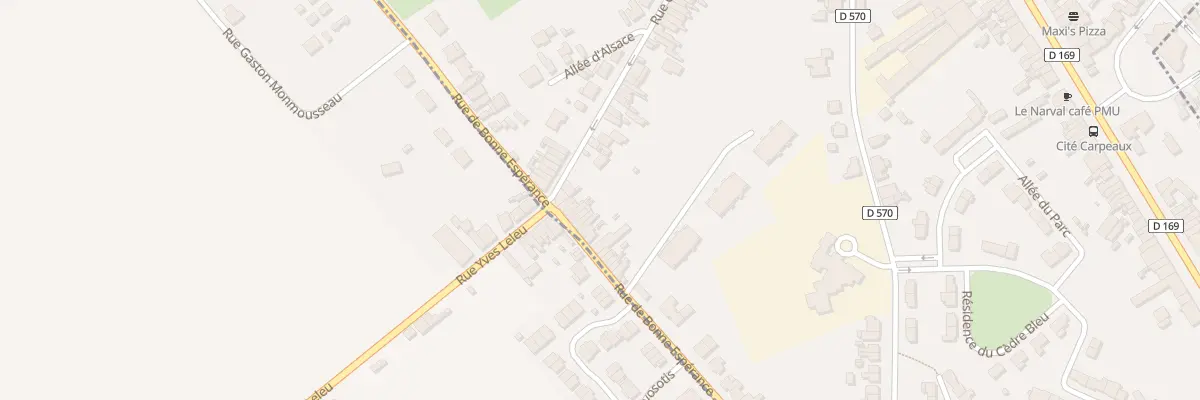 Plan du 23 Rue de Bonne Espérance à Raismes