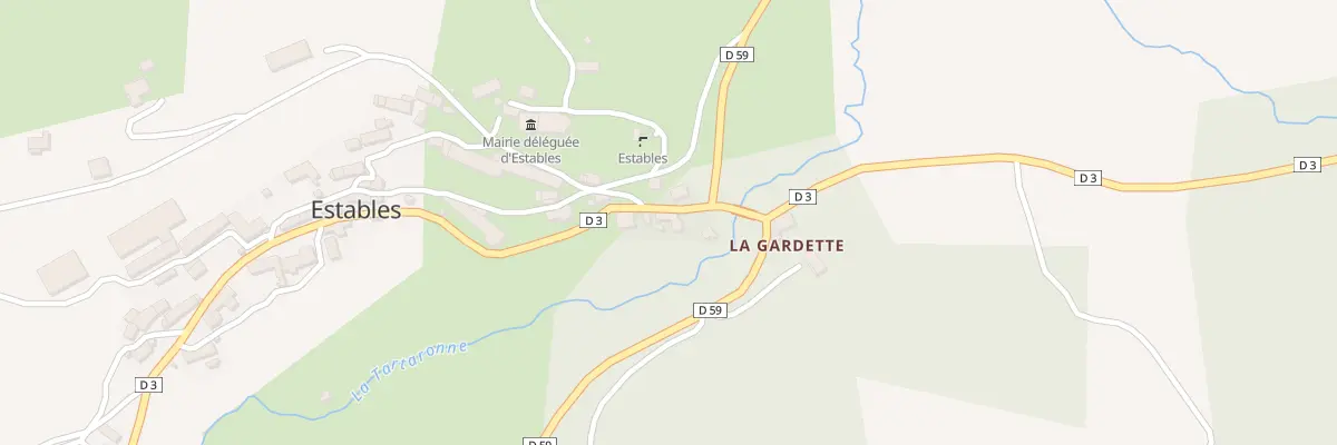 Plan du 5085 Estables Village à Monts-de-Randon