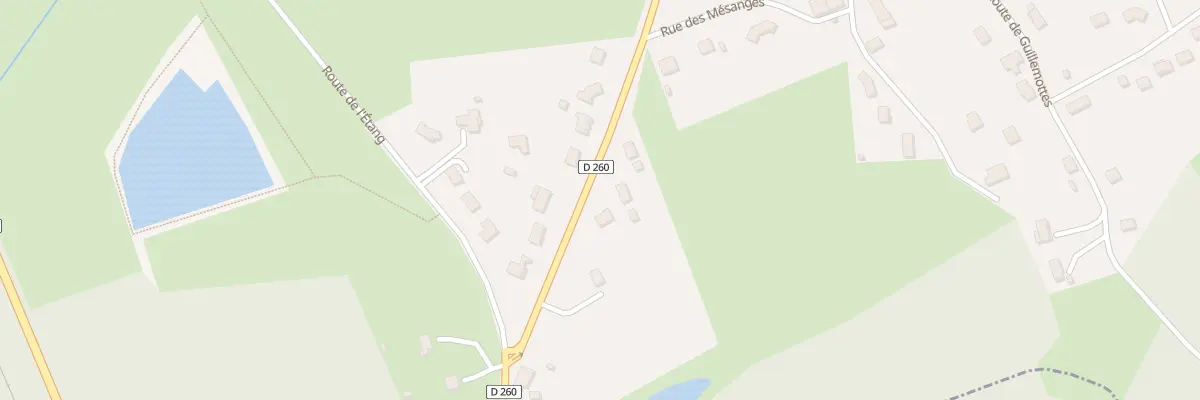 Plan du 15B Rte de la Maison Blanche à Mariol