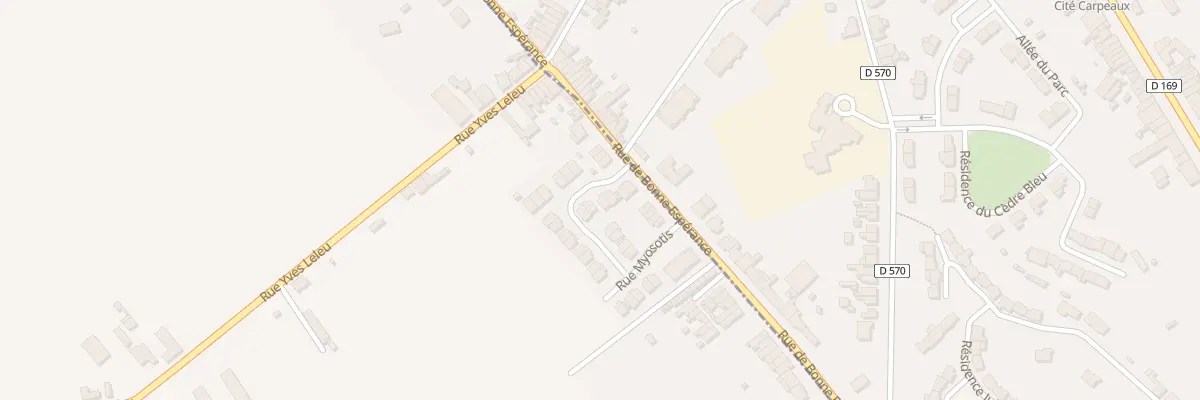 Plan du 7 Rue des Mimosas à Petite-Forêt
