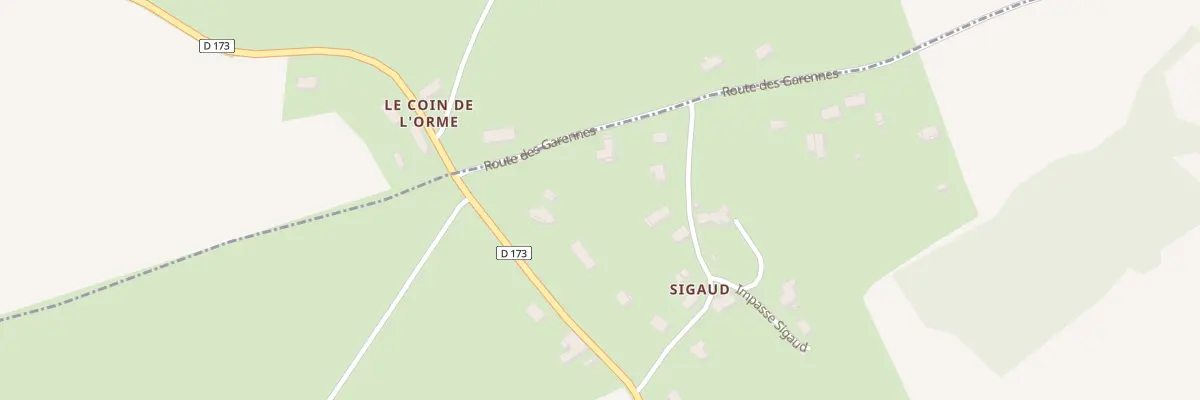 Plan du 9 Rue du Village Sigaud à Magnet