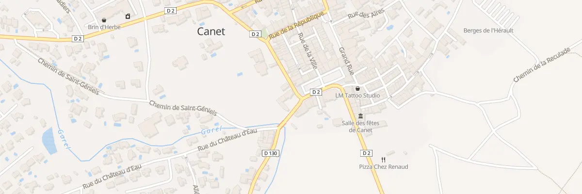 Plan du 5 Av Paul Demarne à Canet