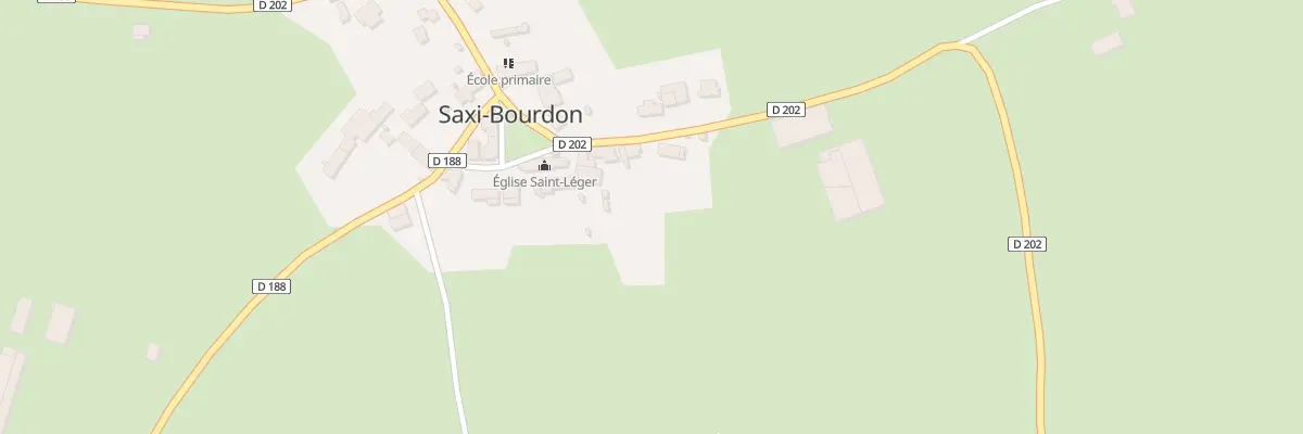 Plan du 4 Rte de Rouy à Saxi-Bourdon