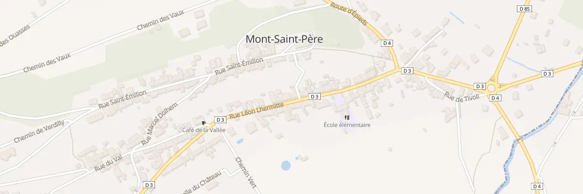 Plan du 36B Rue Léon Lhermitte à Mont-Saint-Père