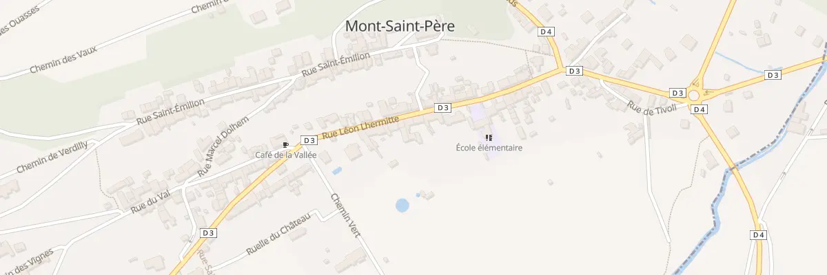 Plan du 31 Rue Léon Lhermitte à Mont-Saint-Père