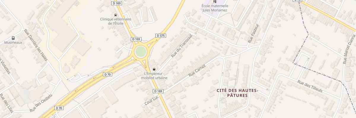 Plan du 2 Rue du Transvaal à Raismes