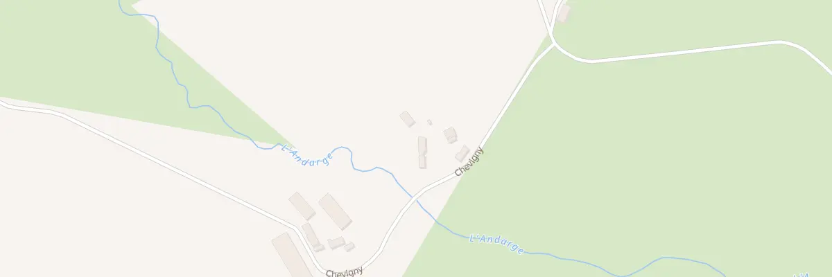 Plan du 2 Chevigny à Anlezy