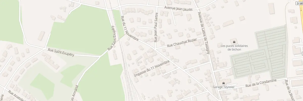 Plan du 27 Rue du Onze Novembre à Langeac