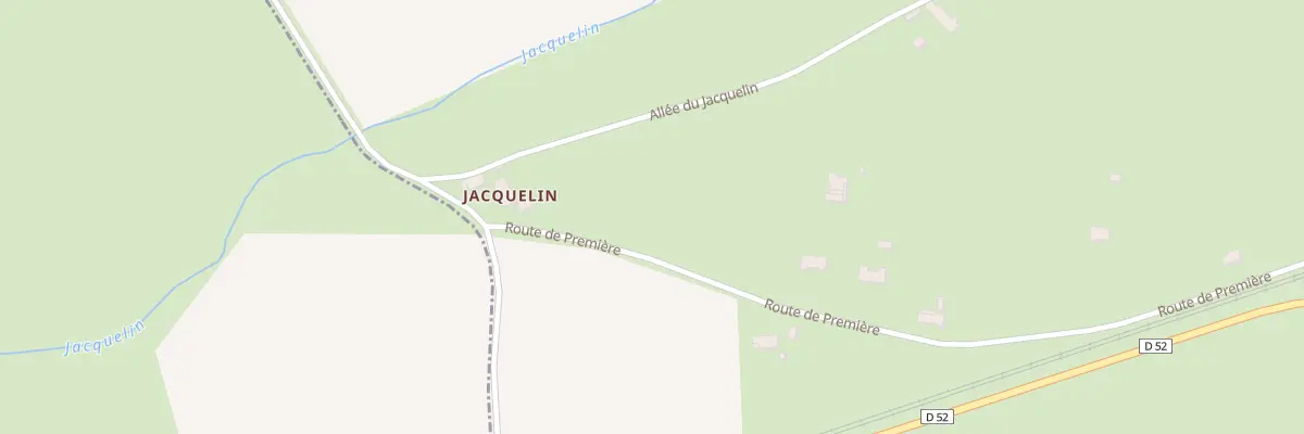 Plan du 56 Rte de Première à Magnet