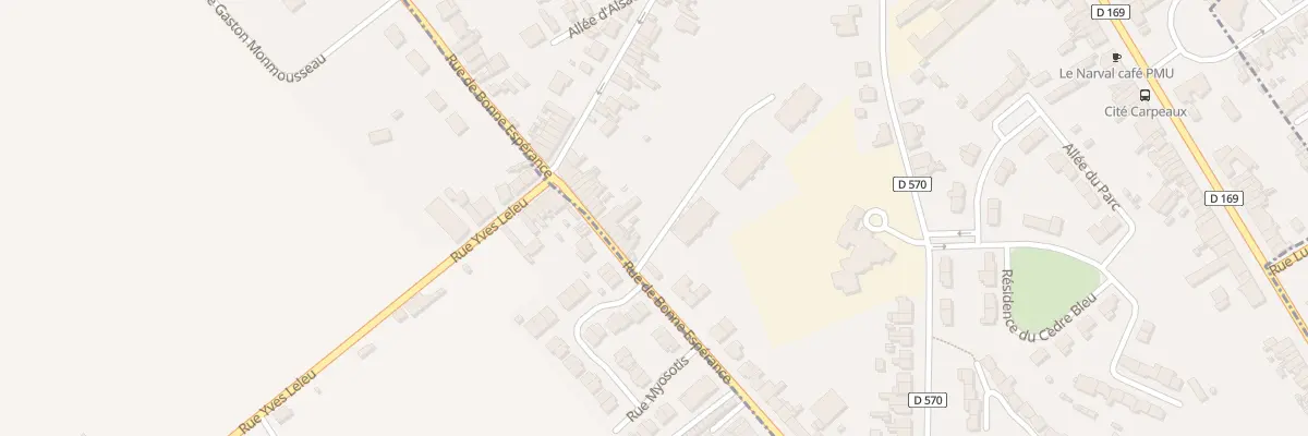 Plan du 43 Rue de Bonne Espérance à Raismes