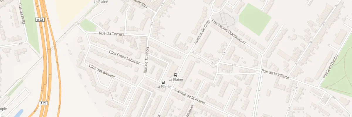 Plan du 77 Rue de la Vilette à Valenciennes