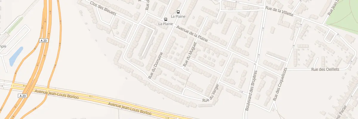 Plan du 30 Rue du Muguet à Valenciennes