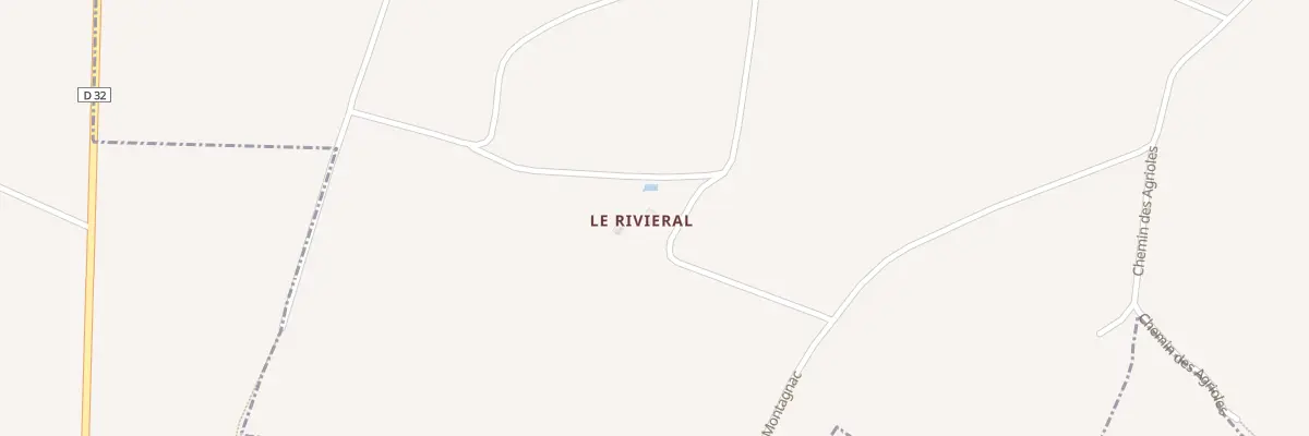 Plan du 5701 Le Rivieral à Campagnan