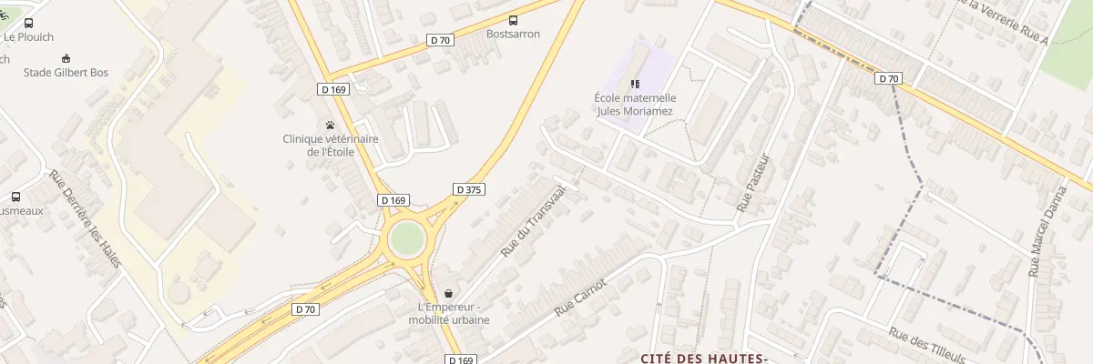 Plan du 33 Rue du Transvaal à Raismes