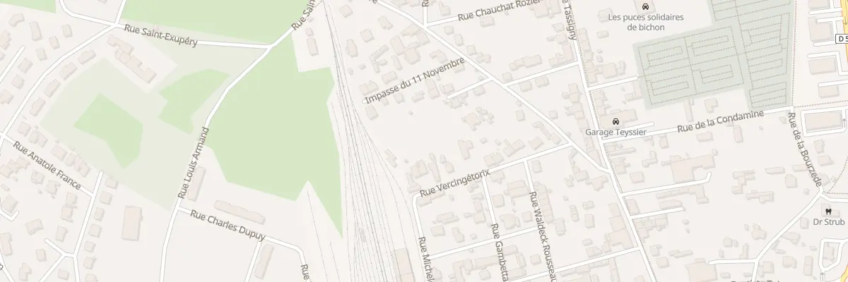 Plan du 28 Rue Vercingétorix à Langeac