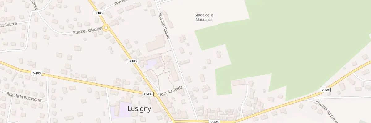 Plan du 13 Rue des Soeurs à Lusigny