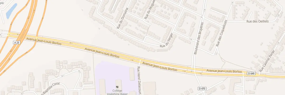 Plan du 39 Rue du Verger à Valenciennes