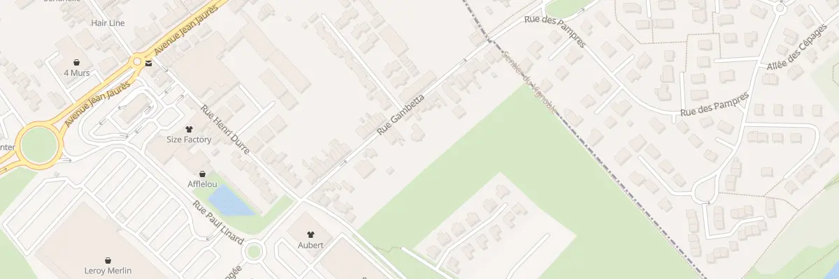 Plan du 125 Rue Gambetta à La Sentinelle