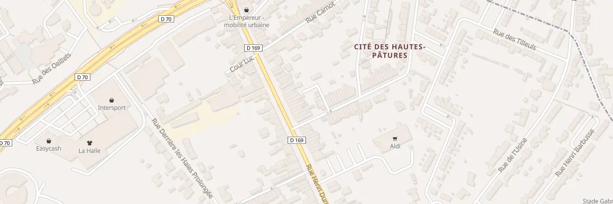 Plan du 163 Rue Henri Durre à Raismes