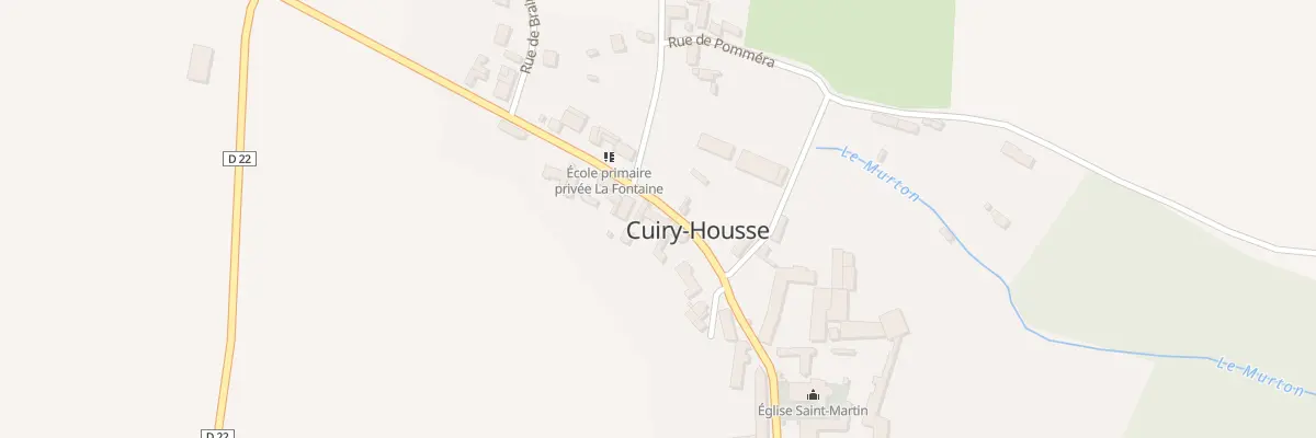 Plan du 5 Rue de Soissons à Cuiry-Housse