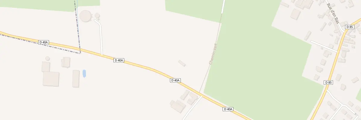 Plan du 22 Rte de Denain à Sommaing