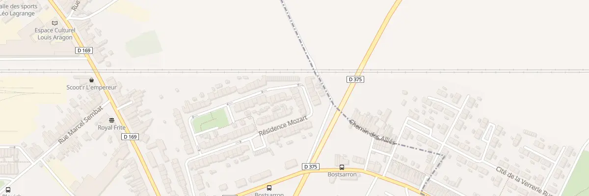 Plan du 79 Vc Residence Mozart à Raismes