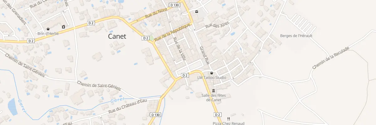 Plan du 44 Gpl Grand Place à Canet