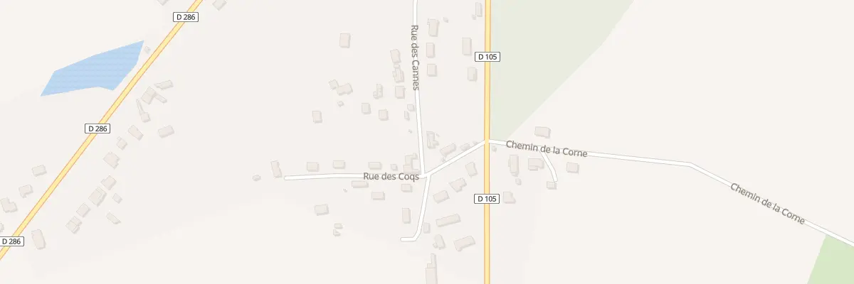Plan du 16 Rue des Cannes à Lusigny