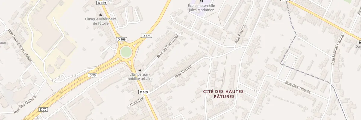 Plan du 29 Rue Carnot à Raismes