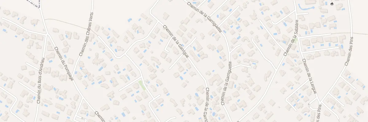 Plan du 6048F Che de la Garrigue à Canet