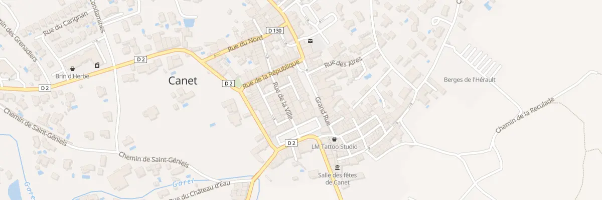 Plan du 84C Gr Grand Rue à Canet