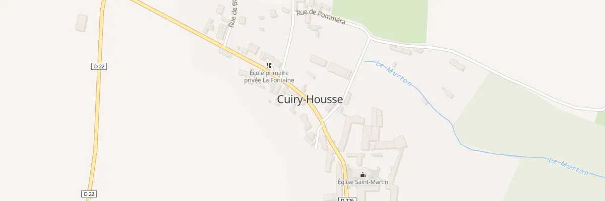 Plan du 3 Rue de Soissons à Cuiry-Housse