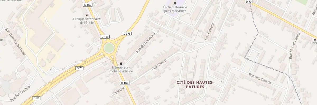 Plan du 33 Rue Carnot à Raismes