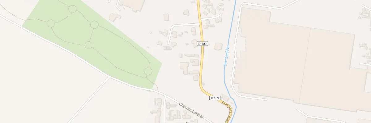 Plan du 44 Rue Jules Guesde à Solesmes